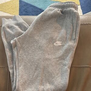 Nike Mens Light Gray Sweatpants